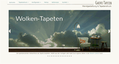 Desktop Screenshot of gaedke-tapeten.de